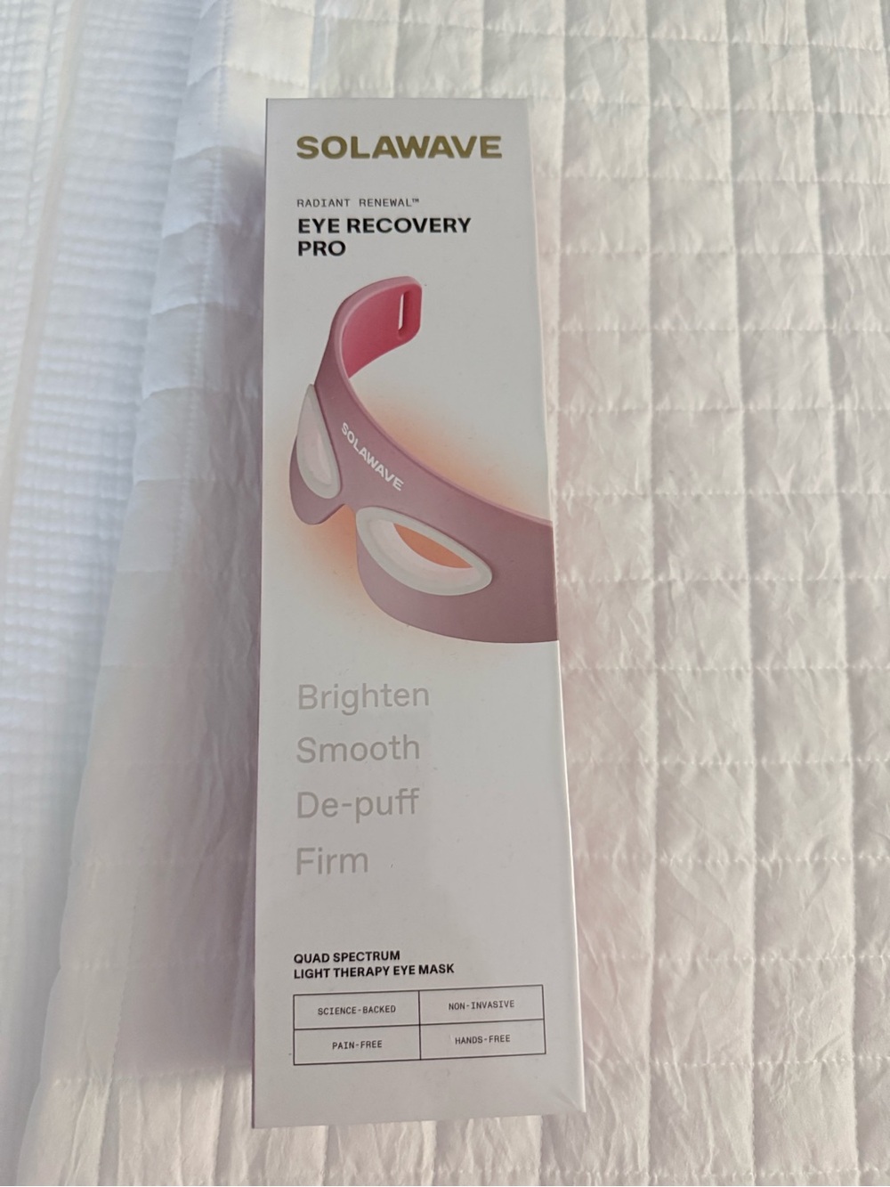 Solawave New In Box Eye Mask red light